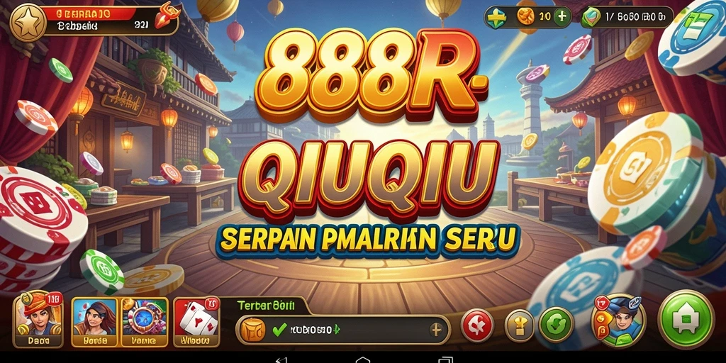 Tampilan permainan QiuQiu yang menarik di 888R.