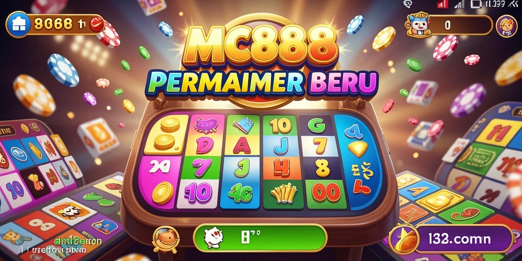 Screenshot gameplay MC888 menampilkan suasana Bingo yang seru.