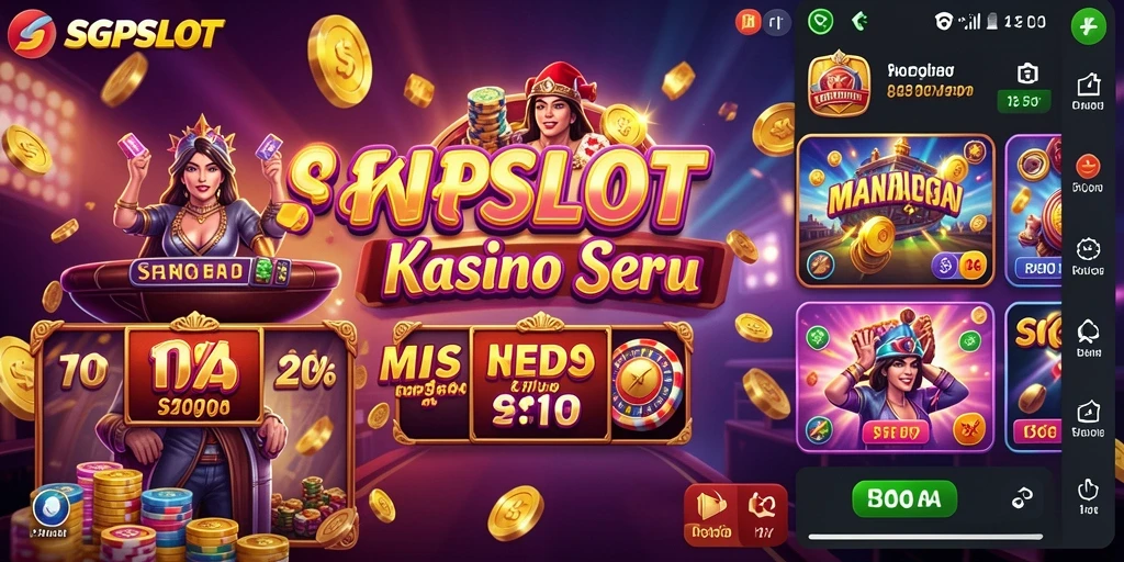 Tampilan gameplay menarik dari SGPSLOT yang penuh aksi Kasino.